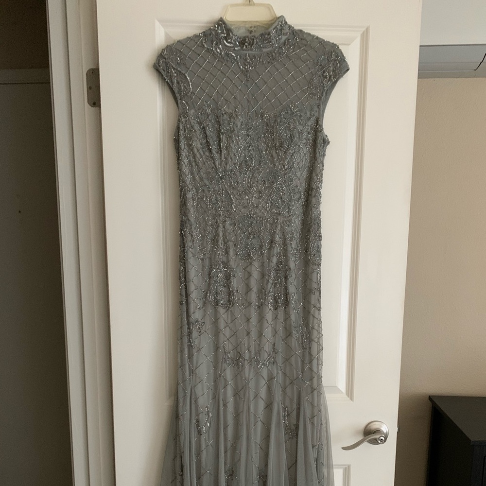 Adrianna Papell Beaded Maxi Deess
